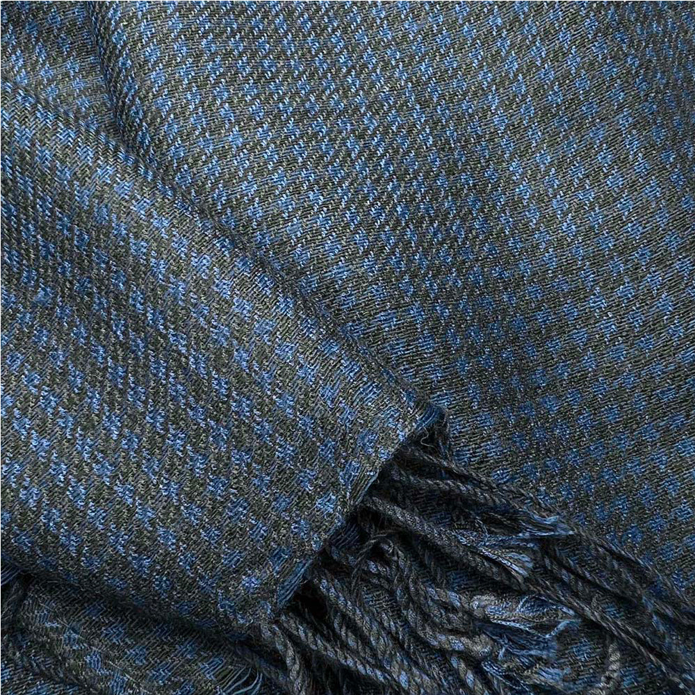 2pcs Navy Herringbone Texture Jacquard Weave Mimics Luxury Fabrics,Versatile Everyday Scarf ,Pairs With All Casual Outfits,Office Appropriate Subtlety For Women Men