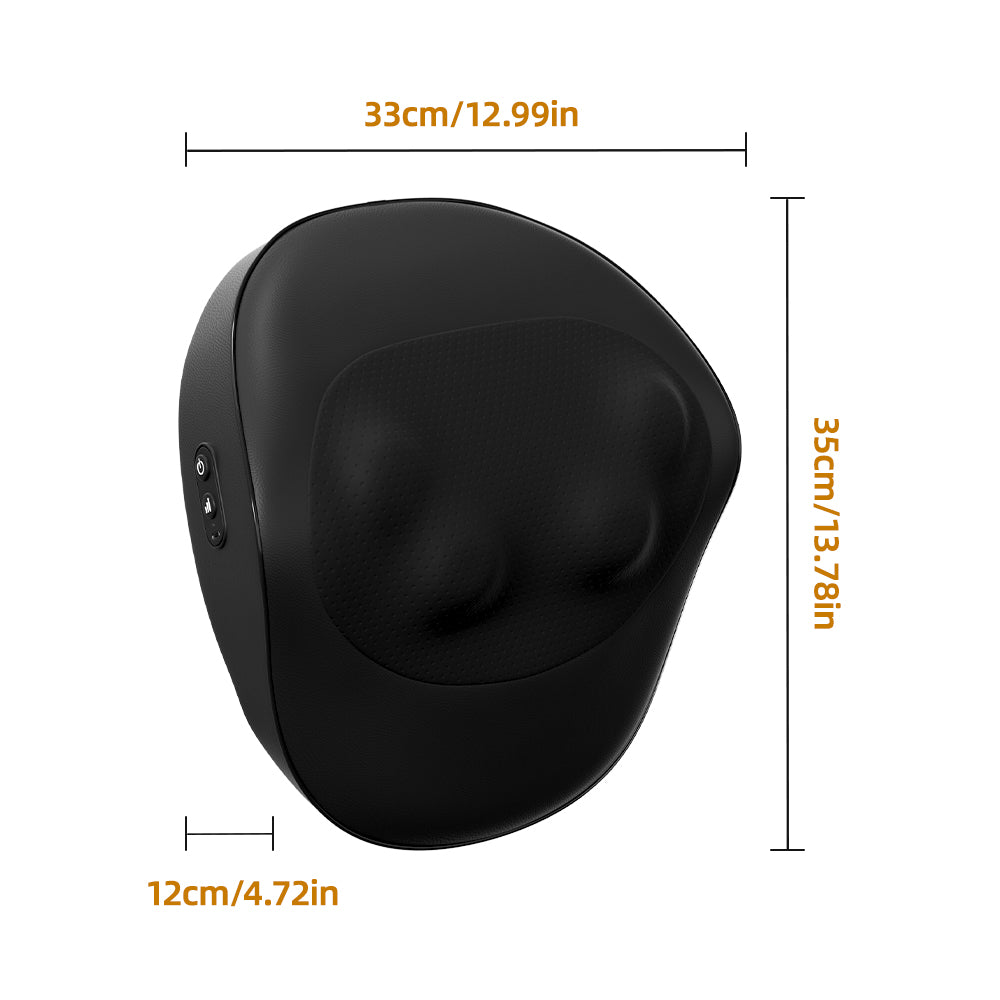 Smart Massage Cushion 3 Speed Multifunction Neck Back Shoulder Massager With Heat Relief Home Office Car Portable Relaxation Gift