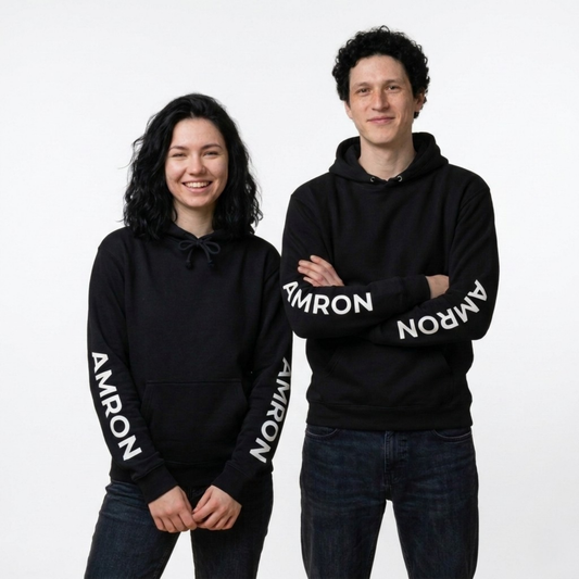 AMRON Hoodie — Minimal Sleeve